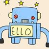 Раскраска: Робот Илло (Ello Robot Coloring)