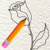 Как нарисовать розу (How to Draw a Rose)