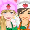 Одевалка: Две девушки (Cooking with bff dress up game)