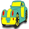 Раскраска: Авто 4 (Gorgeous old car coloring)