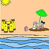 Раскраска: Замок из песка (Sand castle coloring)