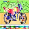 Раскраска: Мотоцикл (Bike Coloring)