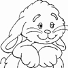 Раскраска: Кролик (Rabbit Painting)