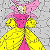 Раскраска: Принцесса (Ornate princess coloring)