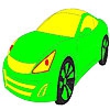 Раскраска: Авто (Class bright car coloring)