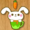 Кролик и морковка (rabbit eats carrot)