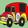 Раскраска: Микроавтобус (Old time car coloring)