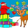 Раскраска: Рождественская сказка (Christmas Tale 1 - Rissy Coloring Games)