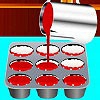 Кекс: Красный бархат (Red Velvet Cupcakes)