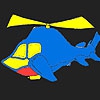 Раскраска: Вертолет (Concept fighter plane coloring)