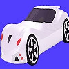 Раскраска: Спортивный автомобиль (White magic car coloring)