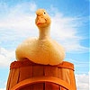 Пятнашки: Утка на бочке (Duck on the bucket slide puzzle)