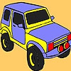 Раскраска: Джип (Grand mountain jeep coloring)