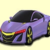 Раскраска: Современный автомобиль (Modern hot rod car coloring)