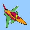 Раскраска: Лучший самолет (Best flight coloring)