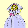 Раскраска: Восхитительная невеста (Exciting bride coloring)