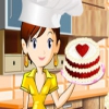 Кулинарный класс Сары: Ягодно-ванильный торт (Sara’s Cooking Class: Red velvet cake)
