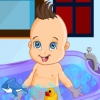 Купание малыша (Baby bathing)