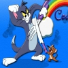 Том и Джерри: Онлайн раскраска (tom and jerry online coloring page)