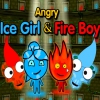 Девочка-лед и мальчик-огонь (Angry Ice girl & Fire boy)