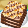 Шоколадно-сырный торт (Cheese Chocolate Square Cake)
