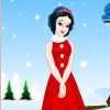Снежный наряд к Рождеству (Snow white Christmas dress up)