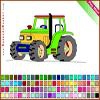 Раскраска: Трактор (Tractor Coloring)