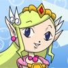 Раскраска: Зельда (Zelda Lolita Style Coloring Game)