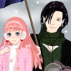 Одевалка: Зима в стиле Аниме (Anime winter couple dress up game)