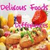 Поиск отличий: Деликатесы (Delicious Foods Differences)