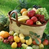 Пазл: Корзина фруктов (Jigsaw is a basket of fruit)