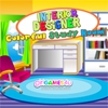 Дизайнер: Цветная комната (Interior Designer: Colorful Study Room)