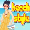 Одевалка: Пляжный стиль (Beach Style Dressup)