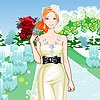 Одевалка: Свадьба в саду (Bride at the garden dress up)