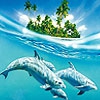 Пазл: Дельфины (Three dolphins puzzle)