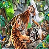Пазл: Тигрята (Funny tigers puzzle)