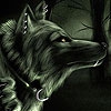 Пятнашки: Черный волк (Black wolf in the woods slide puzzle)