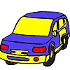 Раскраска: Автомобиль (Luxury street  car coloring)