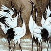 Пятнашки: Зима и аисты (Winter and storks slide puzzle)