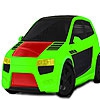 Раскраска: Машина (Fast powerful car coloring)