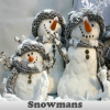 Поиск предметов: Снеговики (Snowmans. Find objects)