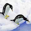 Пазл: Пингвины (Two penguin in the pole puzzle)