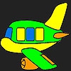 Раскраска: Самолет (Special plane coloring)