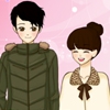 Одевалка в стиле Манга (Shoujo Manga valentine couple dress up game)