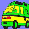 Раскраска: Микроавтобус (Fabulous Caravan coloring)