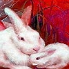 Пазл: Кролики (Winter rabbits puzzle)