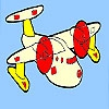 Раскраска: Мини-самолет (Mini airplane coloring)
