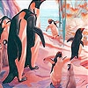 Пятнашки: Голуби на вечеринке (Penguins at the party slide puzzle)