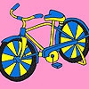 Раскраска: Велосипед (Racing bike coloring)