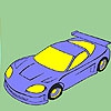 Раскраска: Автомобиль класса люкс (Fast Luxury car coloring)
